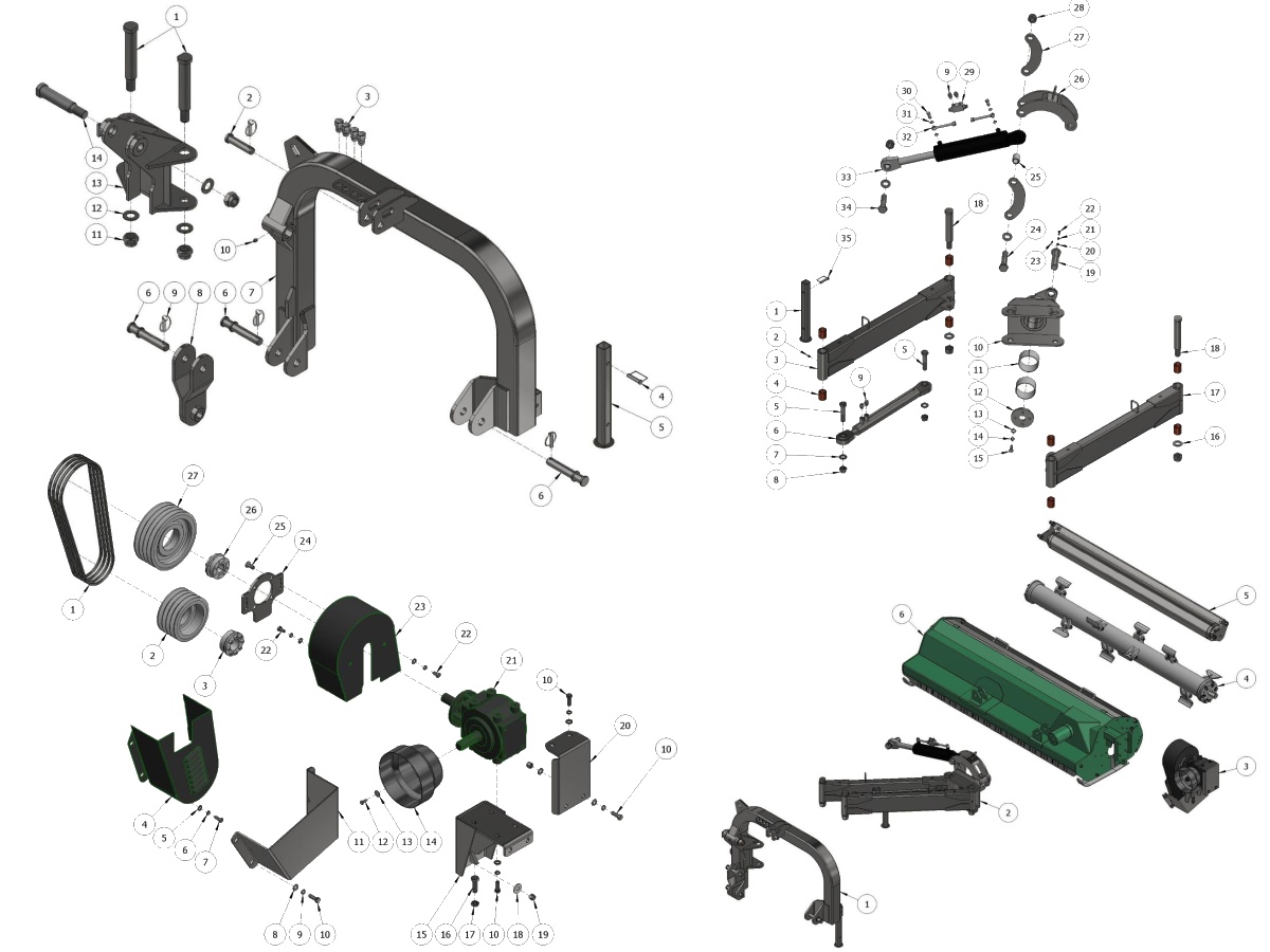 <p>Věškeré, potřebné <strong>náhradní díly</strong> pro mulčovač Dabaki AGF máme skladem.</p>
<p>Zakoupit je můžete na našem E-shopu, nebo nás neváhejte kontaktovat.</p>